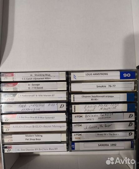 Аудиокассеты 16 шт