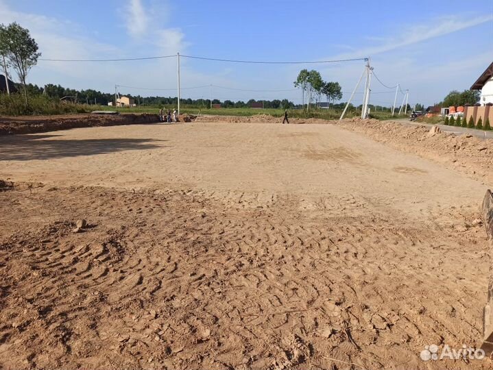 Услуги экскаватора погрузчика,трактора