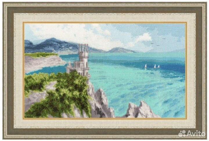 Набор для вышивания крестом Ялта.Ласточкино гнездо