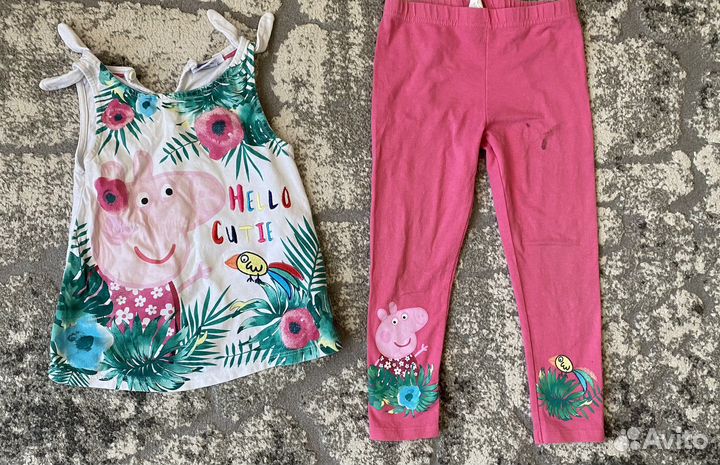 Вещи пакетом на девочку 2-3 года 12 ед