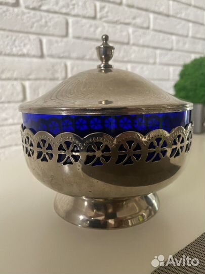 Мельхиоровая посуда СССР