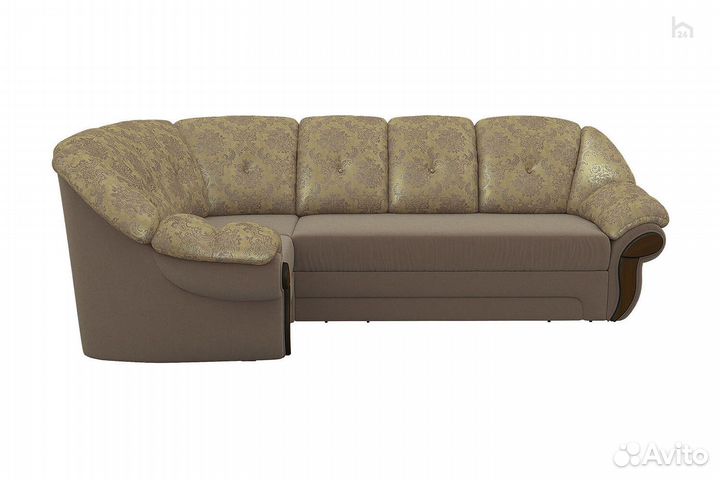 Угловой диван правый 3х1 Глория-23дм