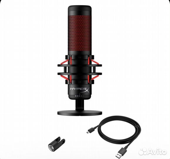 Hyperx quadcast черный