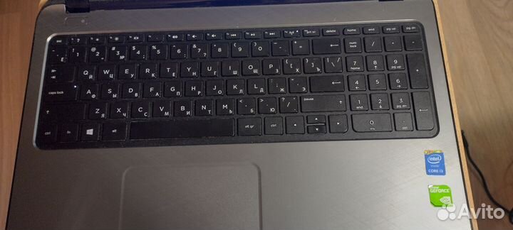 Ноутбук hp + блок питания