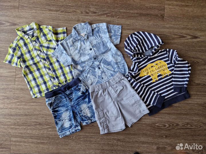Одежда на мальчика пакетом 98 hm, children place