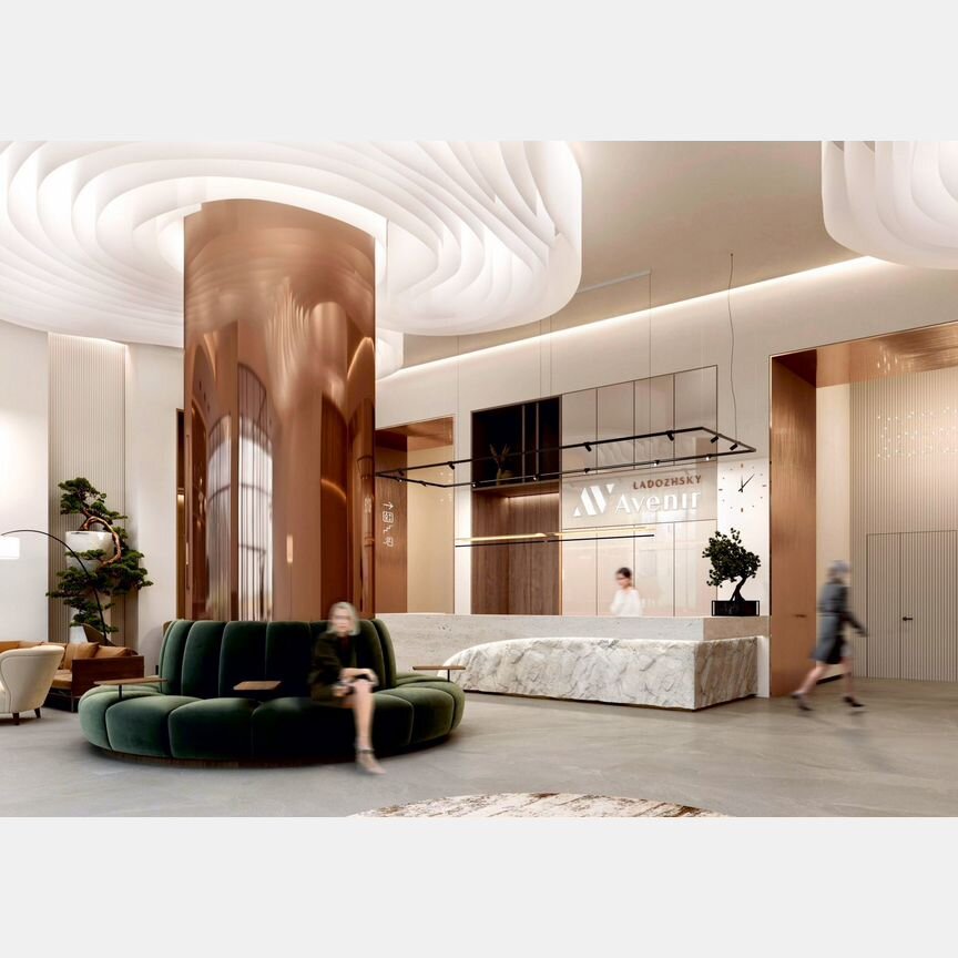 Апартаменты-студия, 43,3 м², 9/14 эт.