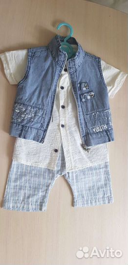 Костюм летний тройка для мальчика