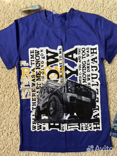 Шорты+футболка новое размер 122-128