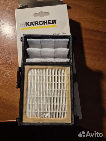 Фильтр для пылесоса karcher hepu 13