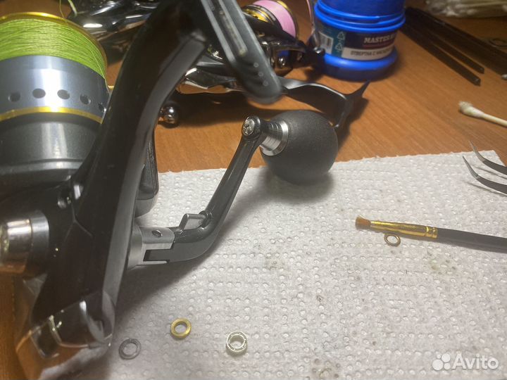 Кноб EVA для катушек Daiwa, Shimano, Ryobi и тд