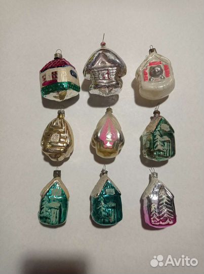 Елочные игрушки СССР