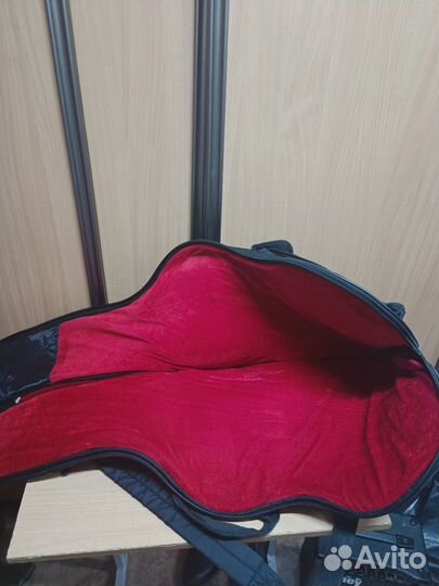 Электрогитара с комбиком (+ чехол) бу