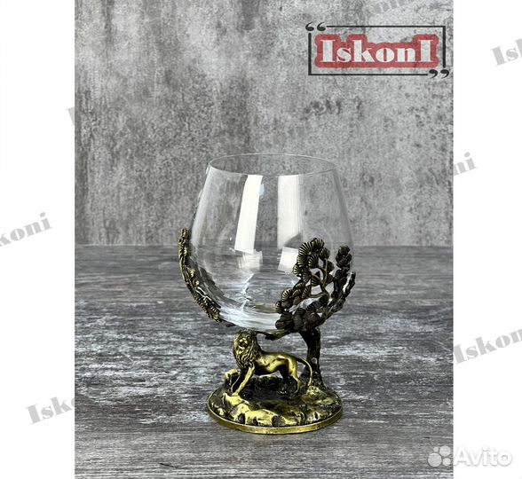 Коньячный бокал Лев