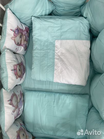 Бортики в кроватку