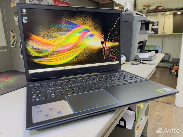 Игровой Ноутбук Dell I5-10300/1660Ti 6Gb Комплект