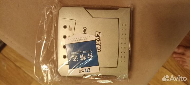 Adsl Modem (модем и роутер) ZTE zxdsl 831AII