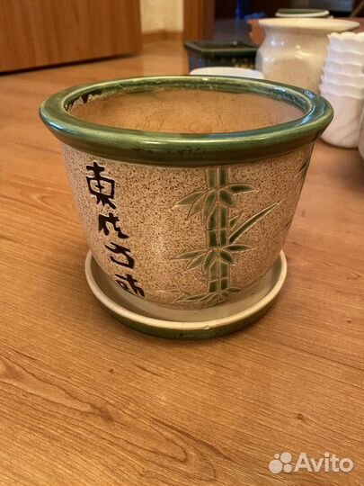 Керамические горшки для цветов