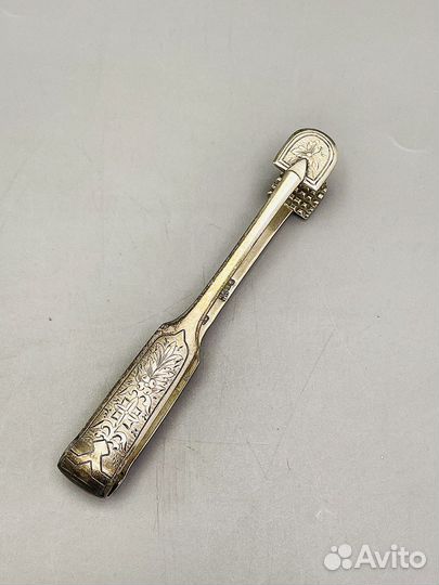 Щипчики для сахара серебро 84 проба