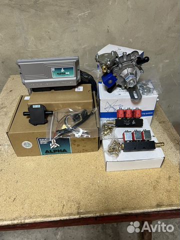 Гбо на 6 цилиндров alpha D6 оригинал