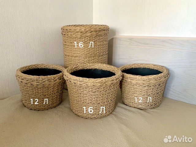 Набор кашпо цилиндр уличный