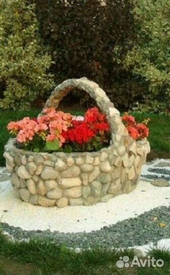 Вазоны из бетона