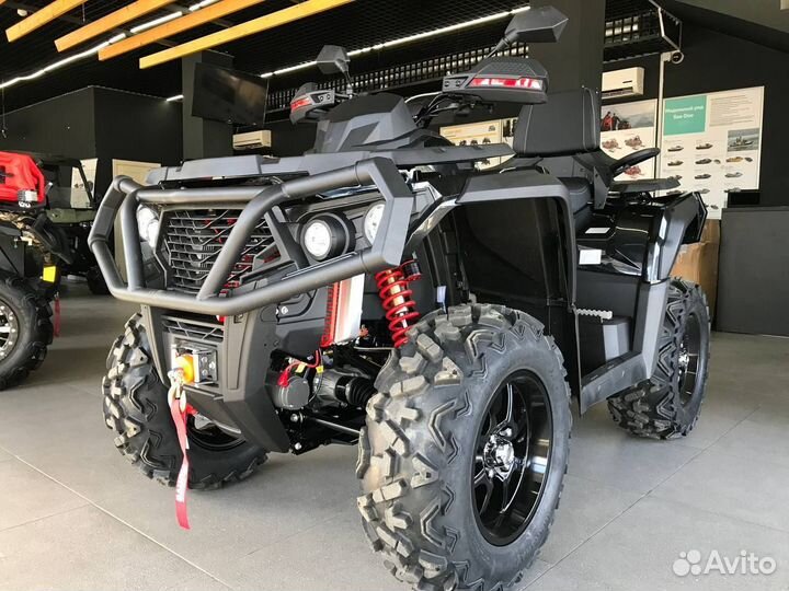 Квадроцикл aodes pathcross 650 ATV-L черный