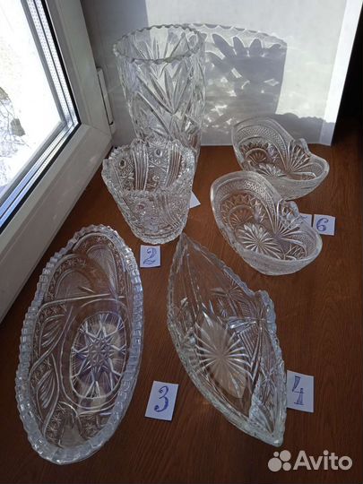 Посуда хрусталь СССР