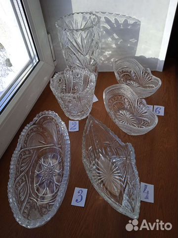 Посуда хрусталь СССР