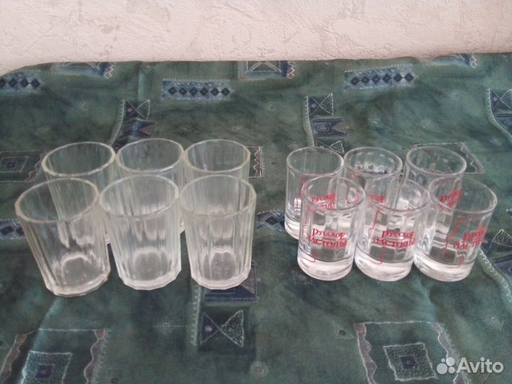 Граненые стопки рюмки СССР