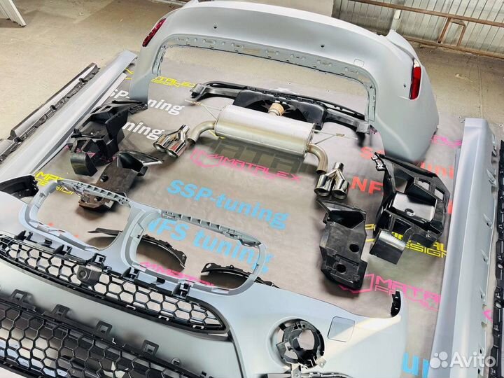 Обвес BMW X6 F16 M look в сборе