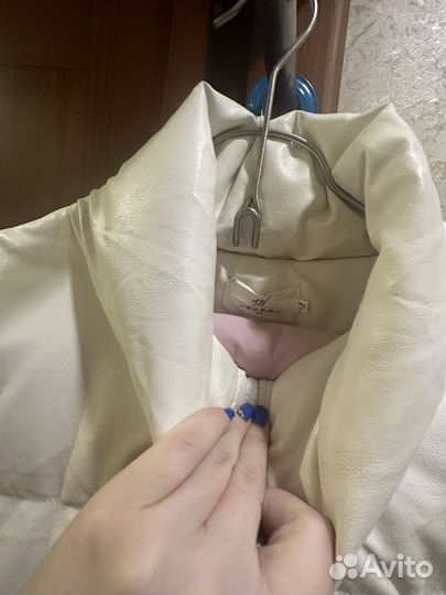 Пуховик женский длинный 46-48