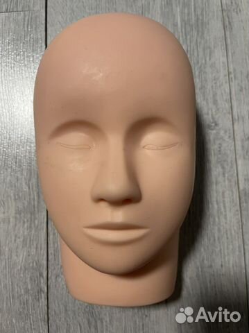 Голова манекен для наращивания ресниц