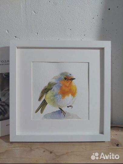 Акварель. Полевые мышки. 22х22 см