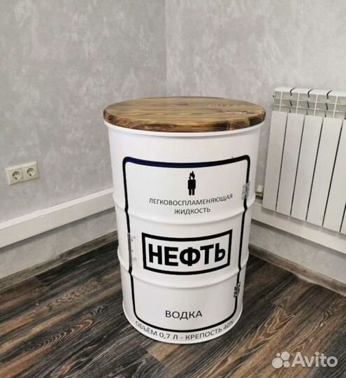 Мебель из бочек