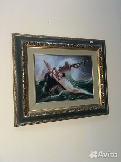 Картина живопись на фарфоре