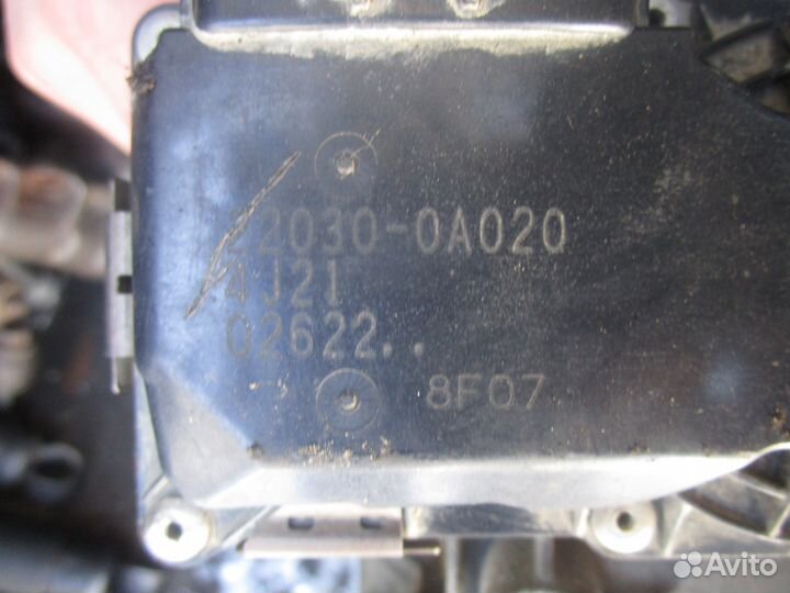 Заслонка дроссельная 220300A020 Lexus RX330 Тойота