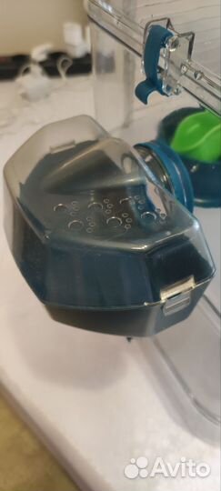 Клетка для грызунов 2-этажная+переноска+дер.вещи