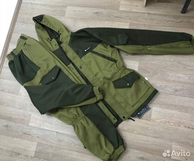 Костюм Горка на флисе хаки
