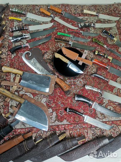 Узбекский кухонный нож пчак