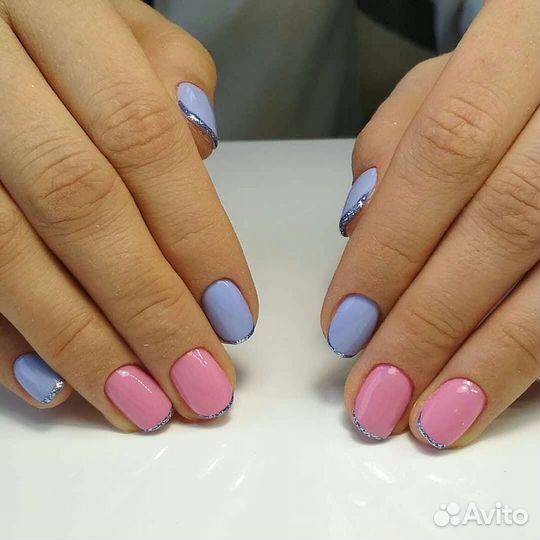 Маникюр ЖК светлый