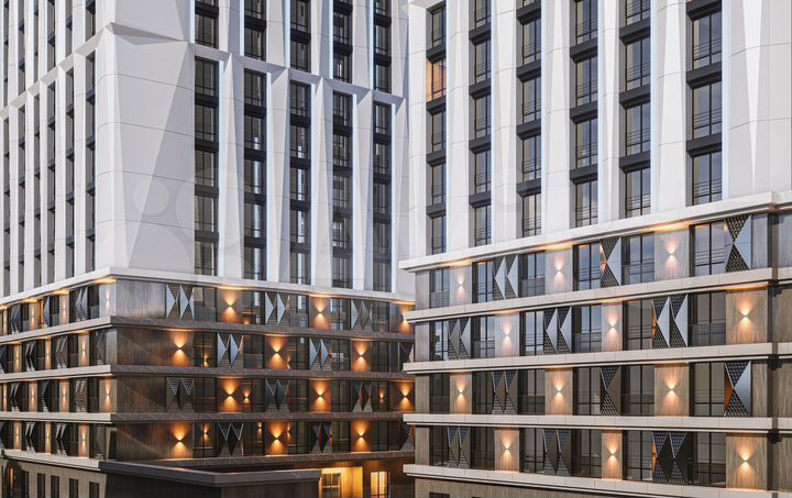 2-к. квартира, 43,4 м², 23/25 эт.