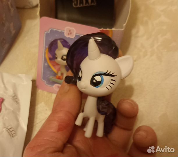 My little pony фигурки кристальные 1 и 2 волны