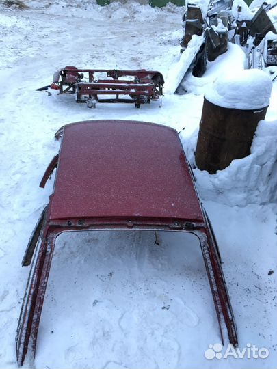 Ваз 2112 крыша полотно крыши со стойками