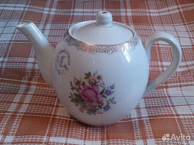 Чайник фарфор СССР