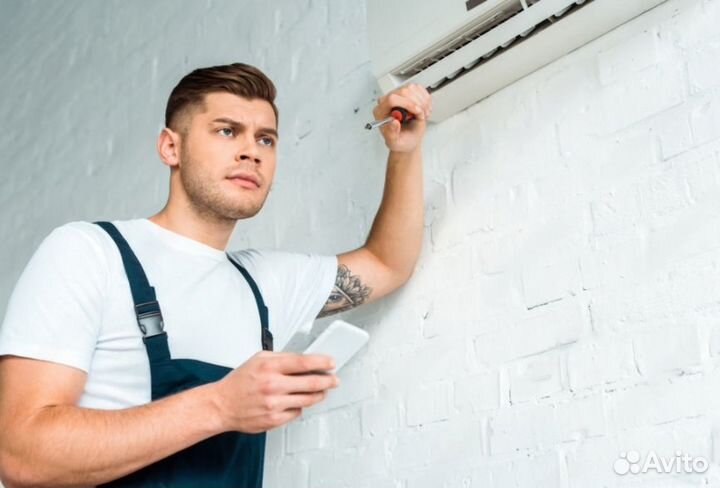 Ремонт кондиционеров Заправка фреоном обслуживание