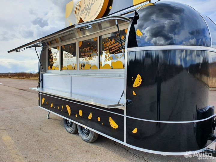 Фуд трак, торговый прицеп, фудтрак