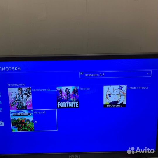 Sony PS4 slim 1tb 2208 + 4 игры minecraft