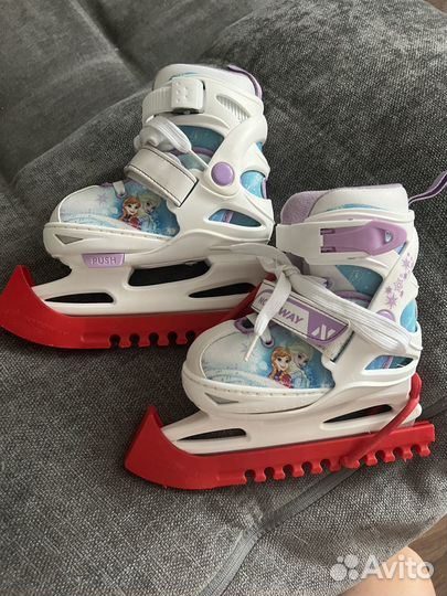 Коньки детские раздвижные