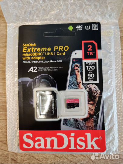 Карта памяти MicroSD SanDisk 2TB