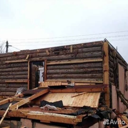 Демонтаж дачных, загородных домов и построек